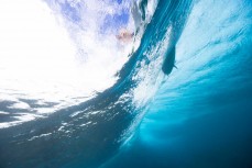 Paul James off the top in the Mentawai Islands, Sumatra, Indonesia.