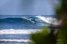 Andrew McGregor in the Mentawai Islands, Sumatra, Indonesia.