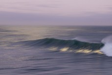 Moonlight reflects off a winter swell at St Clair, Dunedin, New Zealand.Photo: Derek Morrison