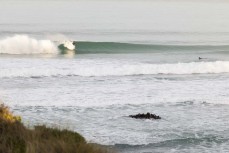 Clean winter waves at Blackhead, Dunedin, New Zealand.Photo: Derek Morrison
