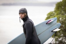 Jossi on the north coast, Dunedin, New Zealand.Photo: Derek Morrison