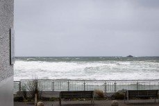 Winter storm lashes St Clair, Dunedin, New Zealand.Photo: Derek Morrison