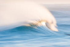 Speed blur on a fun arvo wave at Blackhead Beach, Dunedin, New Zealand.