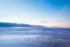 Dawn at St Clair Beach, Dunedin, New Zealand. 