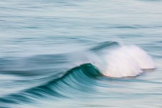 First waves of spring on a cold day at Blackhead, Dunedin, New Zealand.